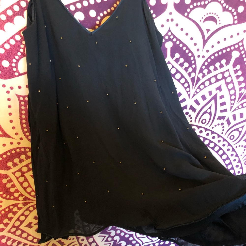 Zara Rhinestone Embellished Tank - Picture 3 of 6